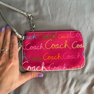 Coach wristlet